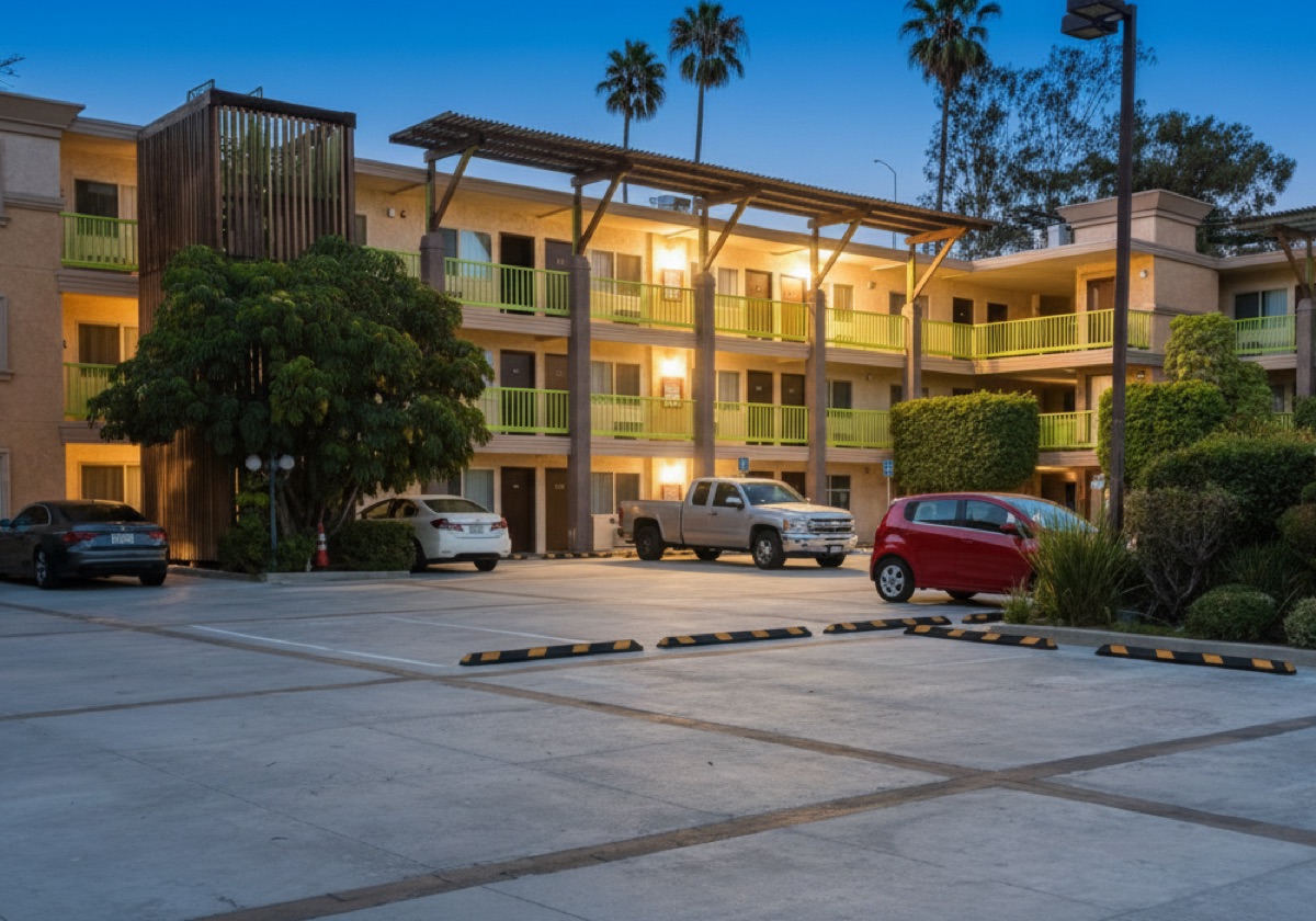 Exterior of Best Western Plus Glendale in Los Angeles